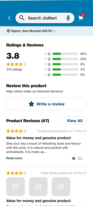 Rating & Review