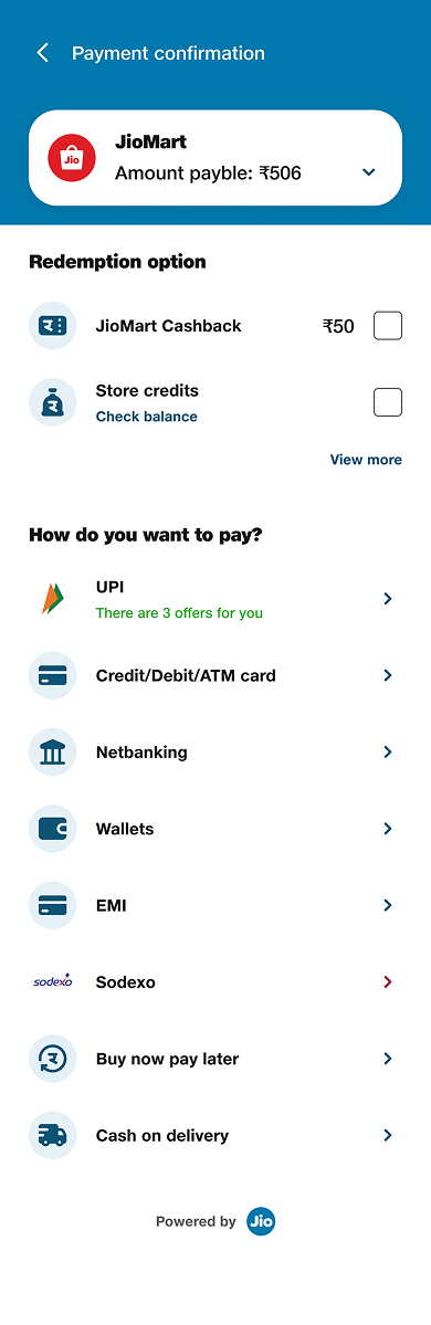 Payment